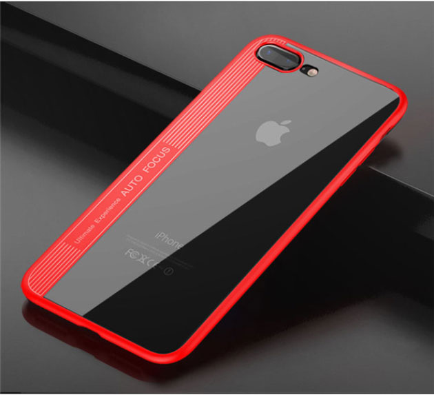 242023 เคส iPhone 7 ขอบสีแดง
