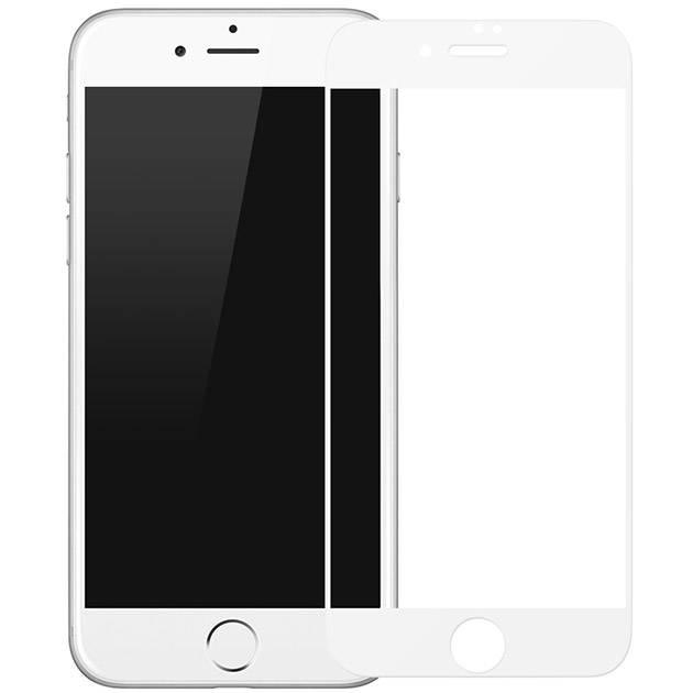 181044 กระจกนิรภัย iPhone 7 หน้าจอสีขาว
