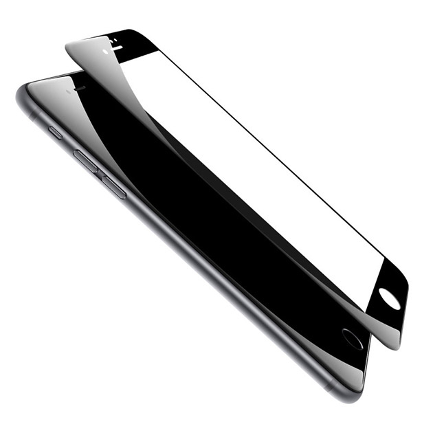 186010 กระจกนิรภัย iPhone 7 ขอบสีดำ
