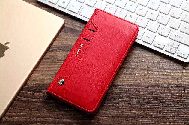 215006 เคสกระเป๋า iPhone 7 สีแดง
