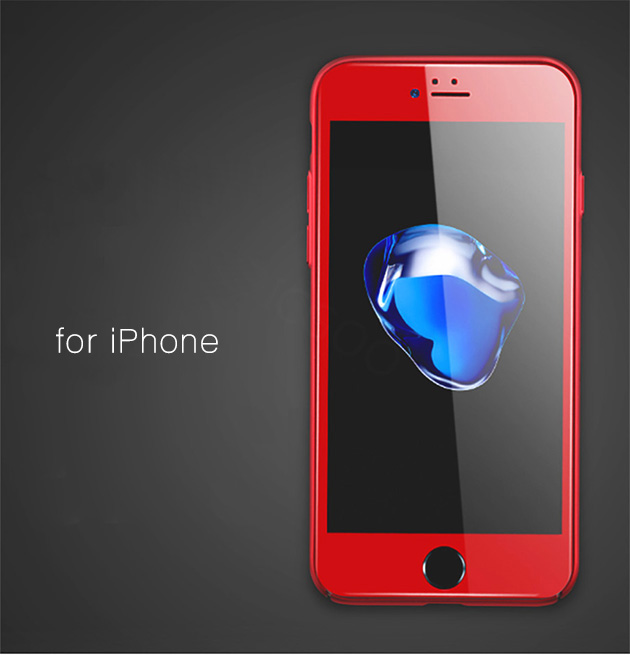219001 กระจกนิรภัยสีแดง iPhone 6/6s
