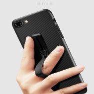 เคส-iPhone-8-เคส-iPhone-X-เคส-ไอโฟน-8-เคส-ไอโฟน-X-รุ่น-เคส-iPhone-X-ลายเคฟล่า-3D-พร้อมแถบสอดนิ้วกันเครื่องตกแบบเก็บได้
