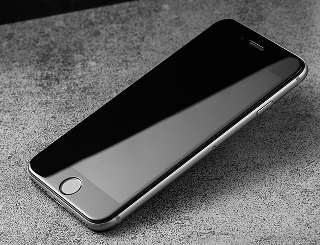 188046 กระจกนิรภัย iPhone 7 ขอบสีดำ
